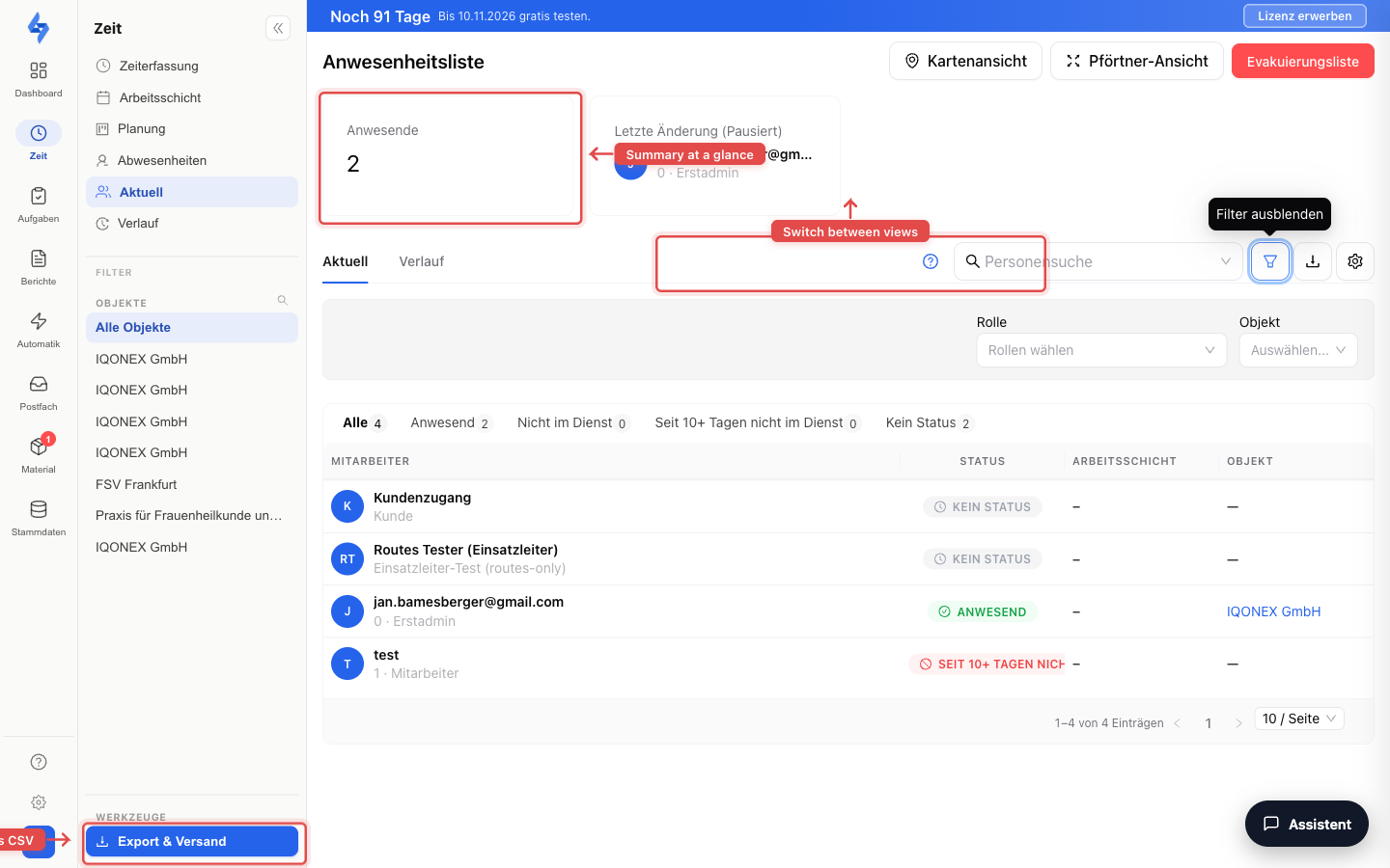 Features Overview