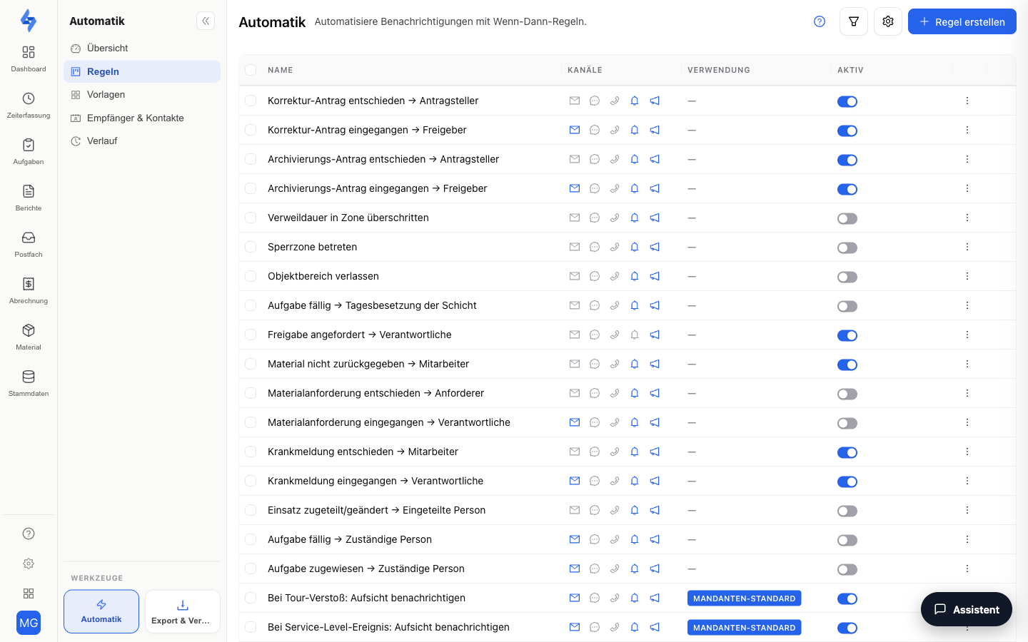 Automation — Rules
