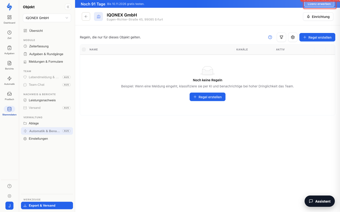 Feature overview