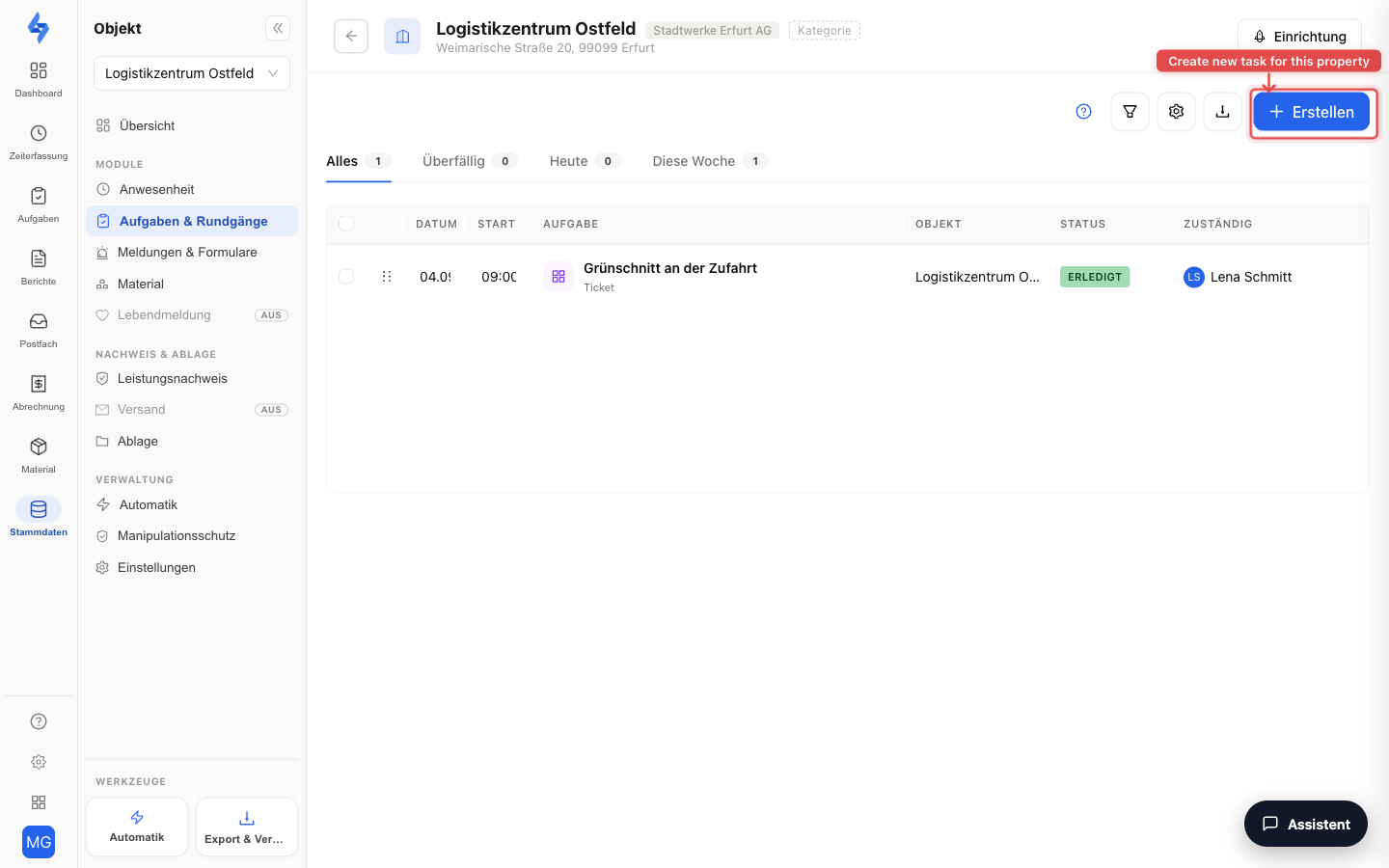 Feature overview