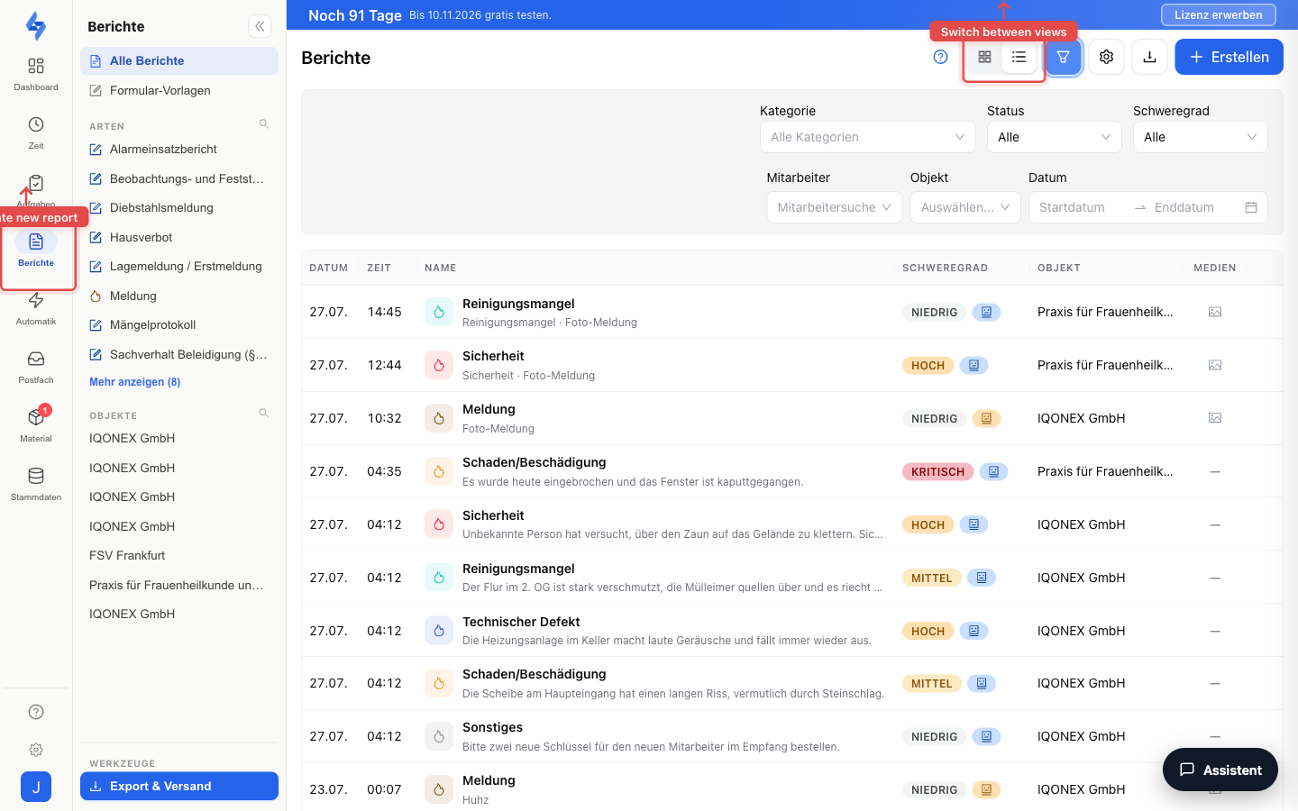 Features Overview